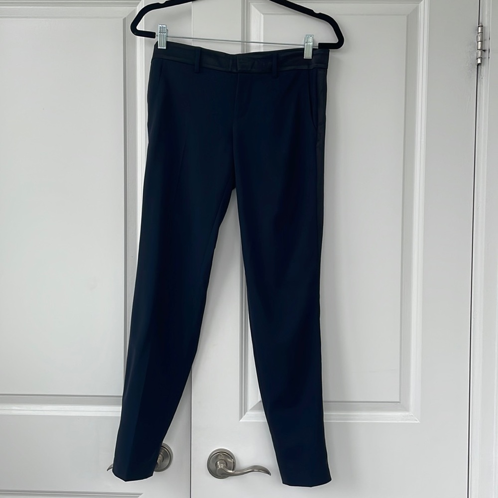 Vince Tuxedo Stripe Dress Pants